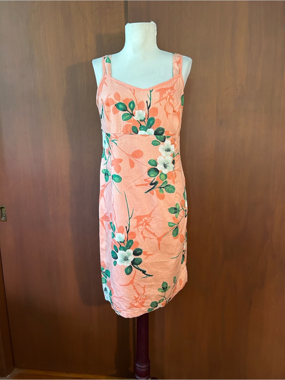 Columbia Orange Floral Dress